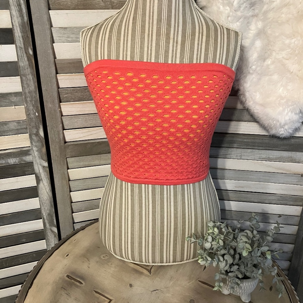 Nwt! Crop top, double layered.